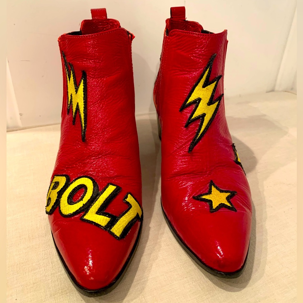 Modern Vice Bolt Boots, Sz 38.5